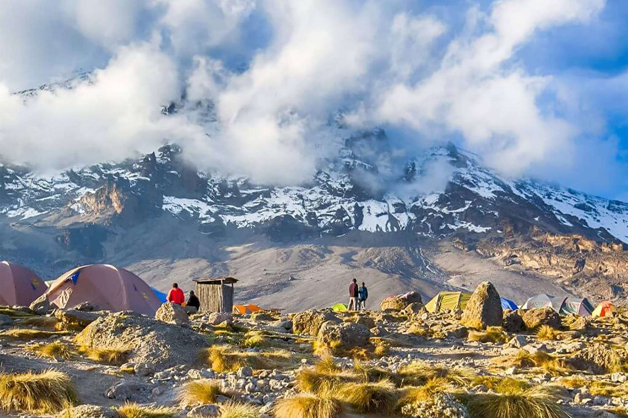 Guided high-altitude Mount Kilimanjaro trekking tour