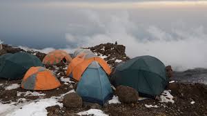 Tanzanite Package premium camping tent on Mount Kilimanjaro
