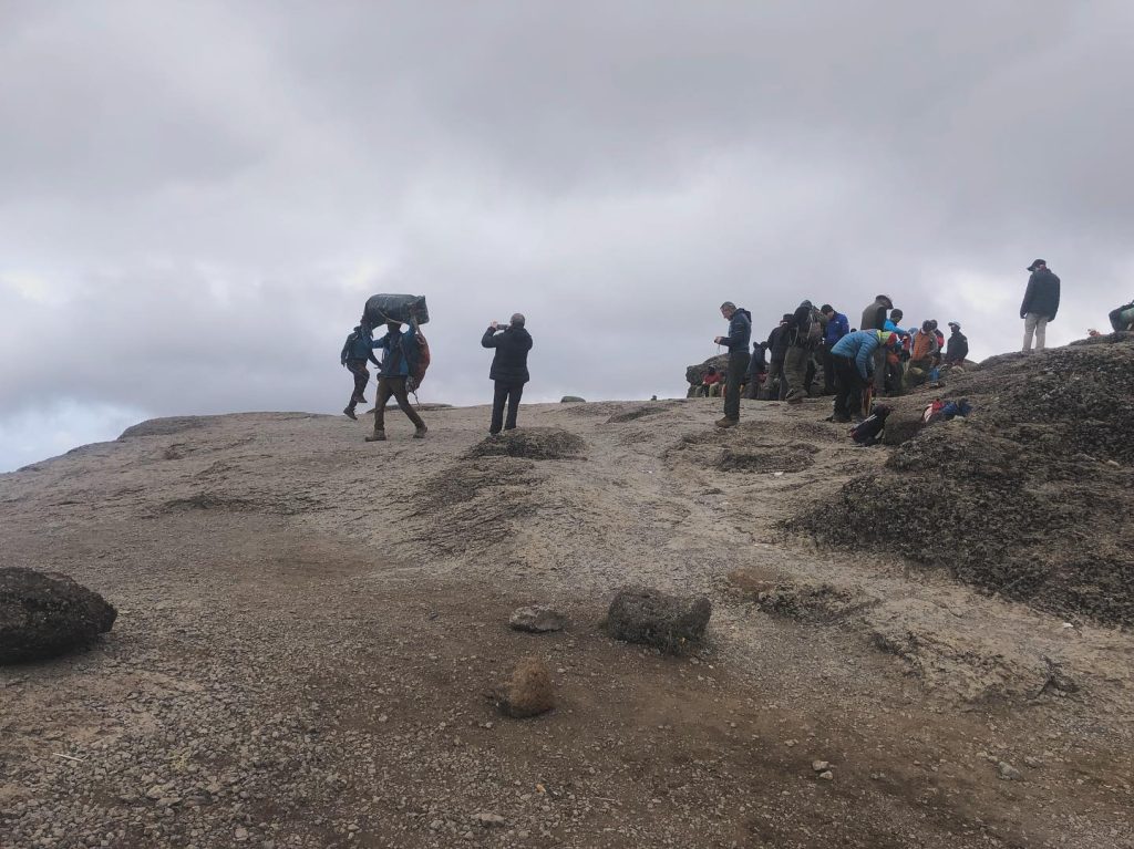 Guided high-altitude Mount Kilimanjaro trekking tour